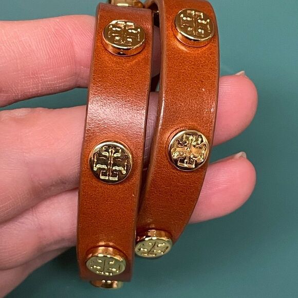 Tory Burch Brown Wrap Bracelet - Picture 4 of 12